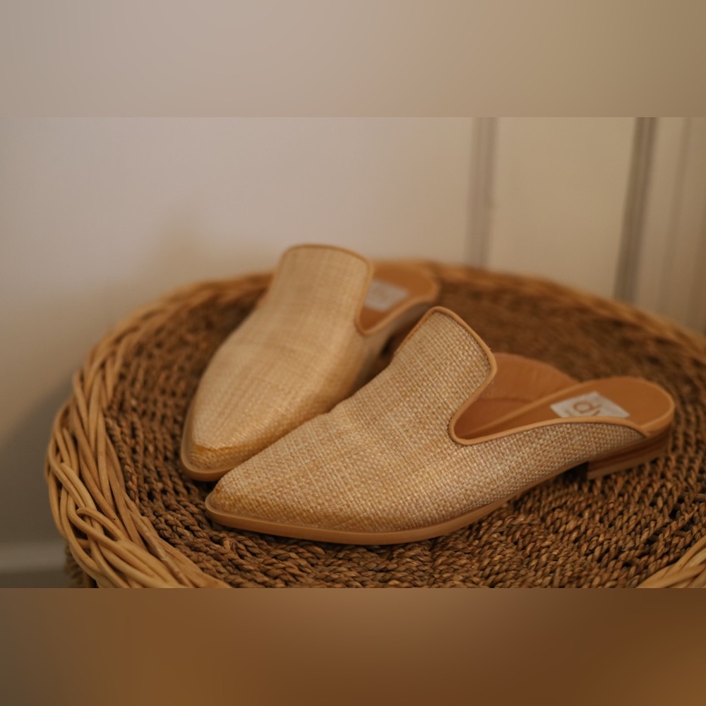 Dolce Vita Basket Weaved Mules Icarus